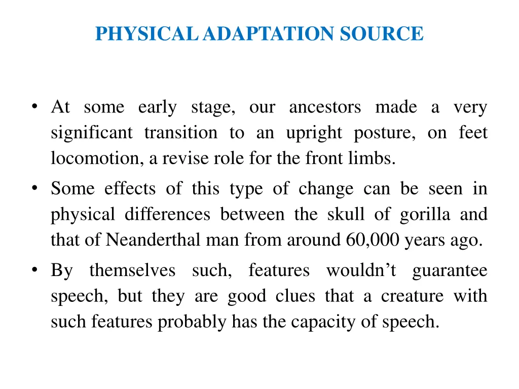 physical adaptation source