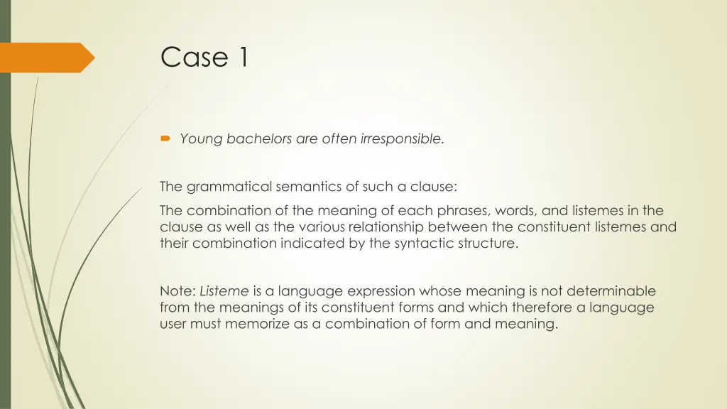 case 1 1