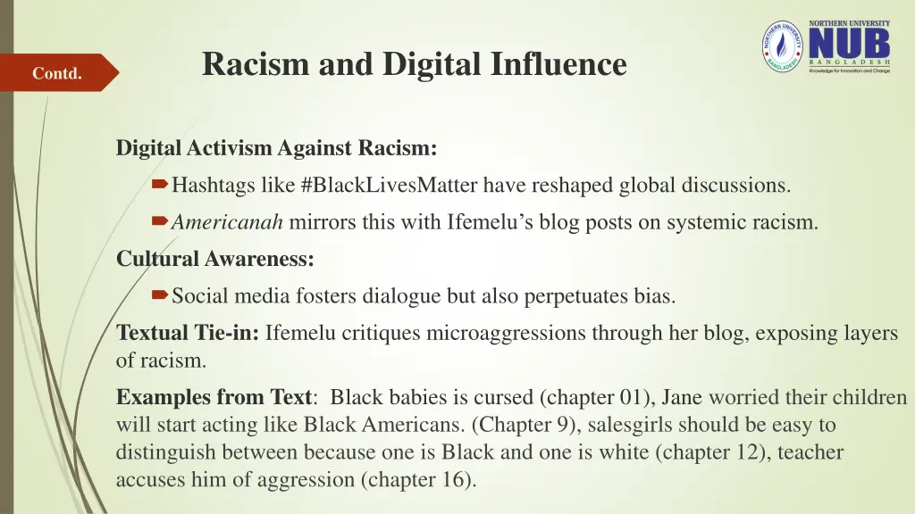 racism and digital influence