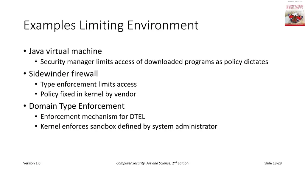 examples limiting environment