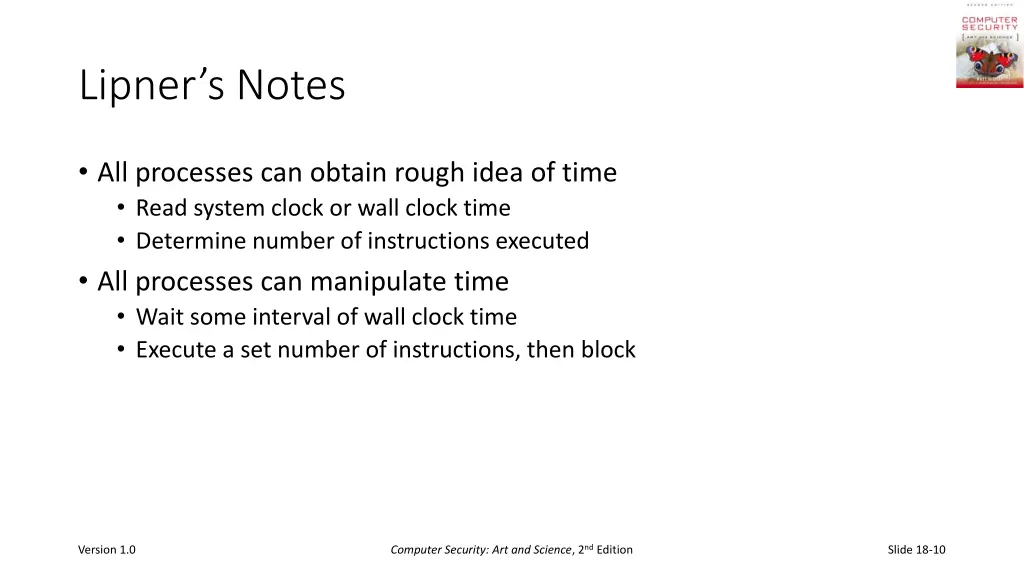 lipner s notes