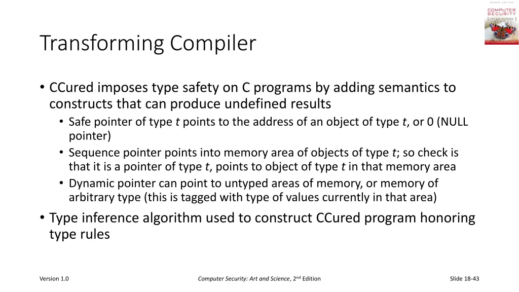 transforming compiler