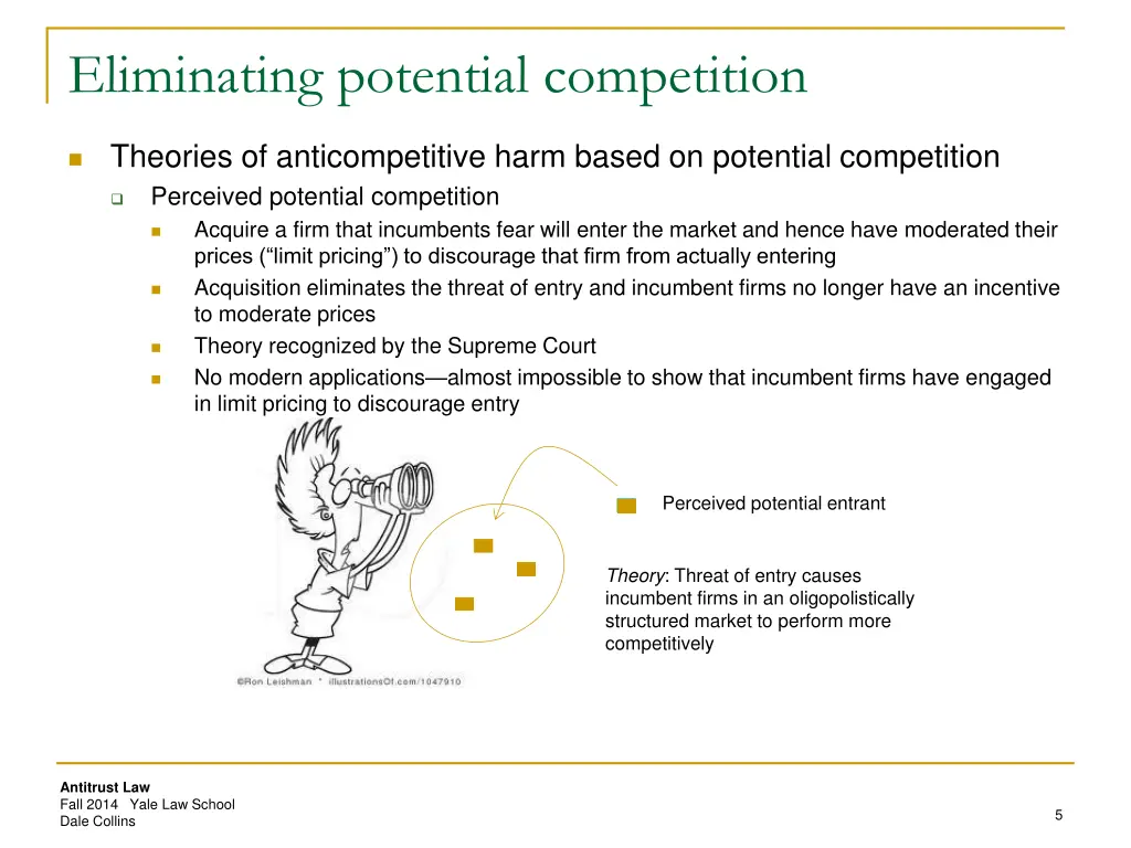 eliminating potential competition 2