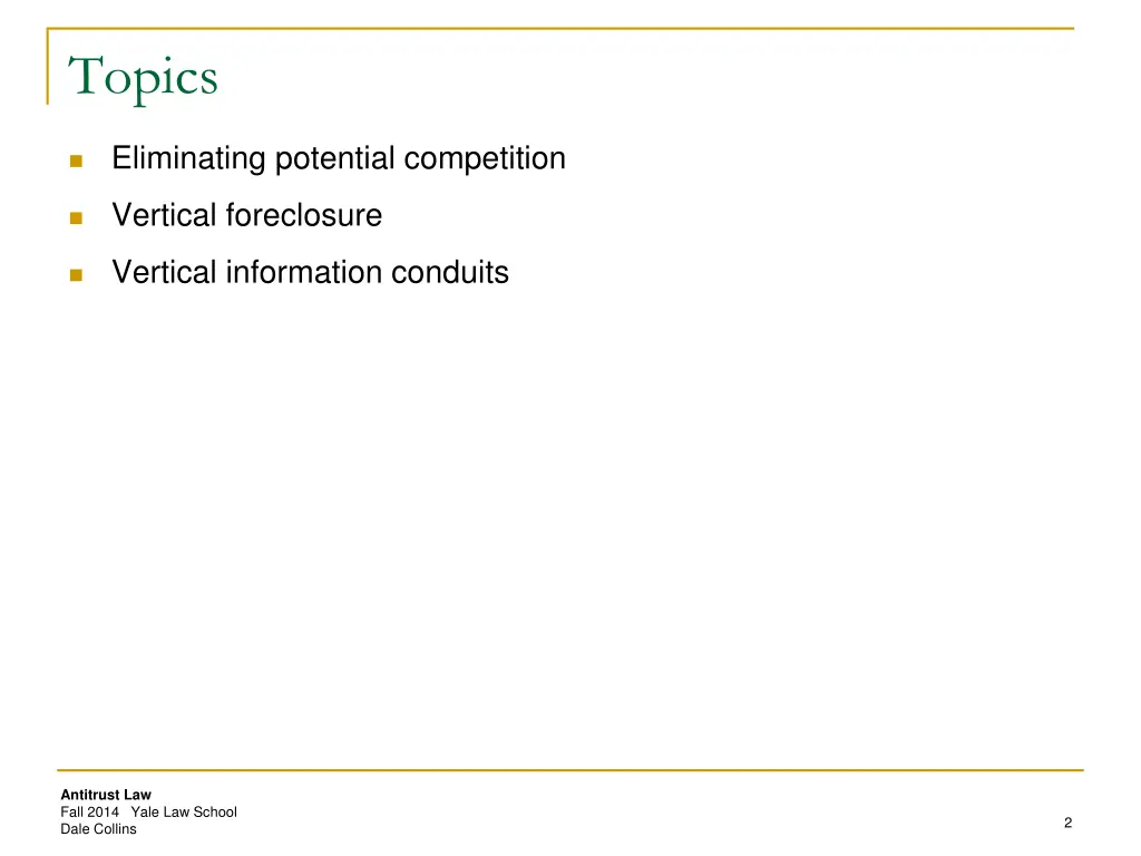 topics
