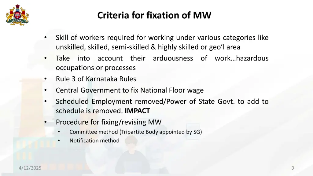 criteria for fixation of mw