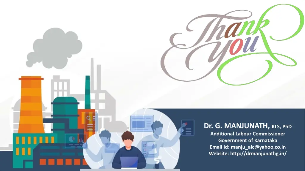 dr g manjunath kls phd additional labour