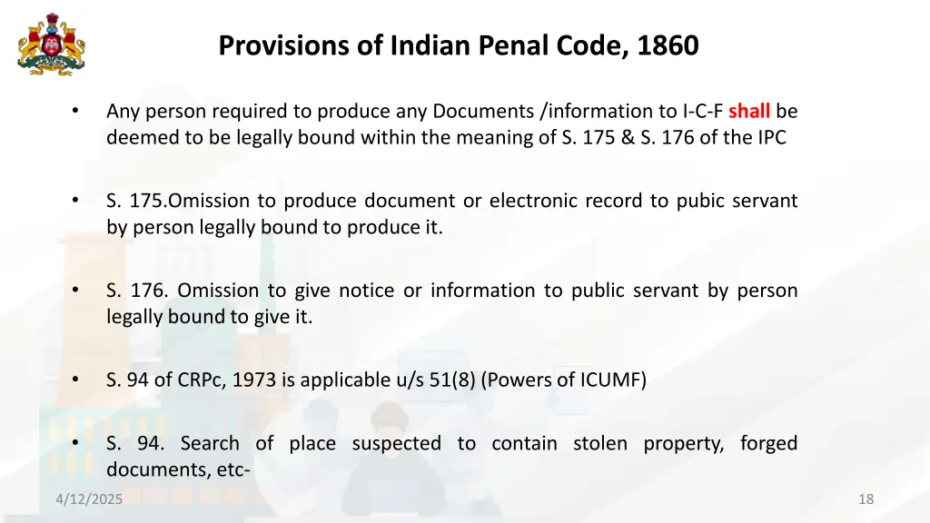 provisions of indian penal code 1860