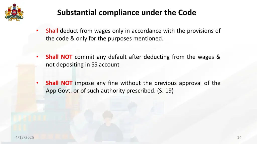substantial compliance under the code 2