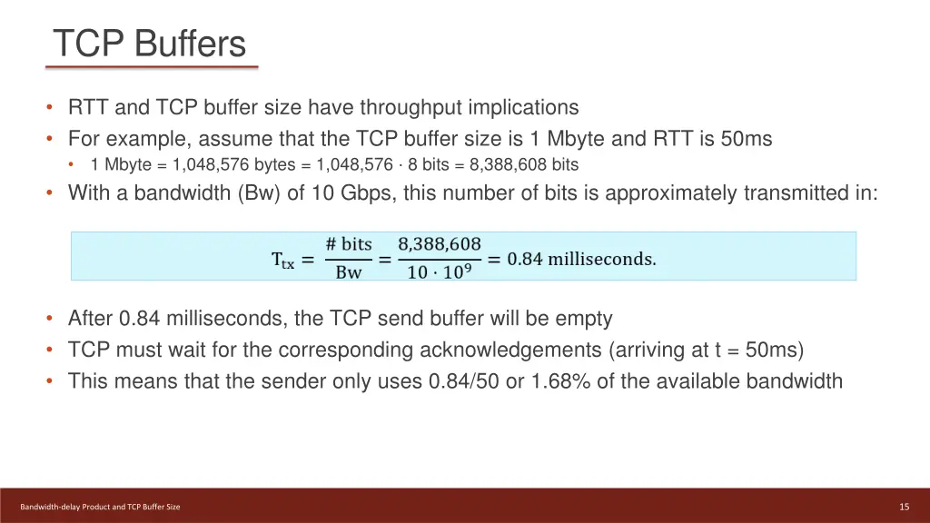 tcp buffers 2