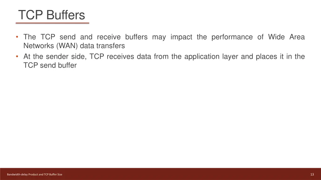 tcp buffers