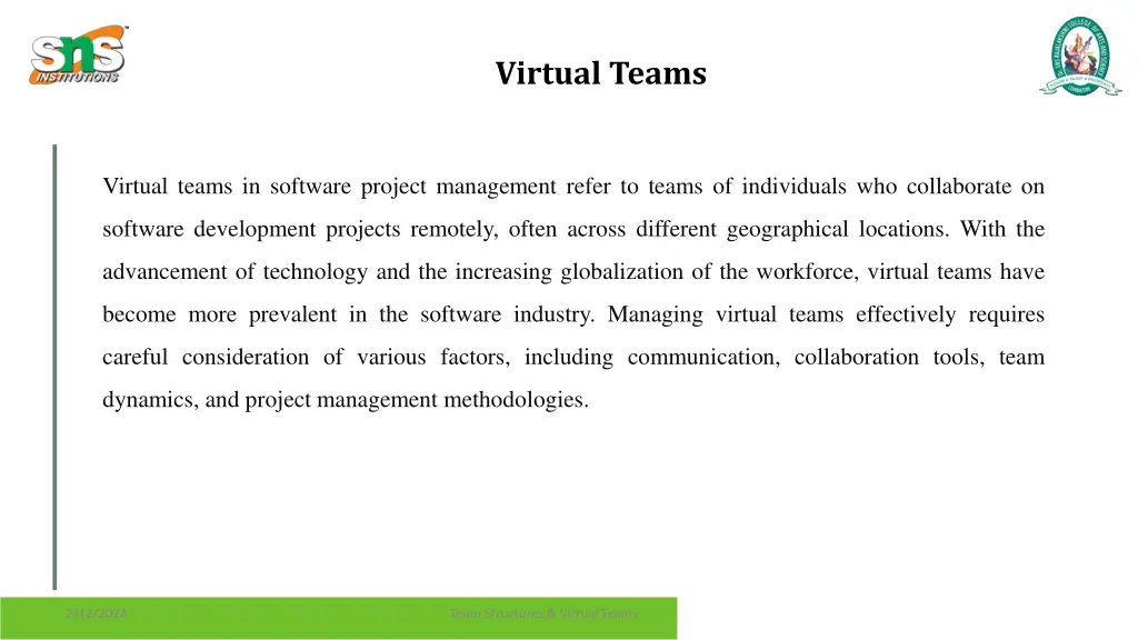 virtual teams