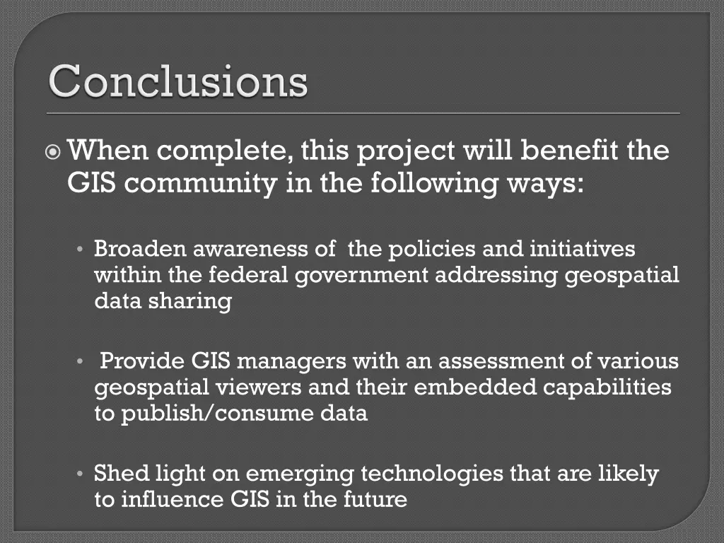 when complete this project will benefit