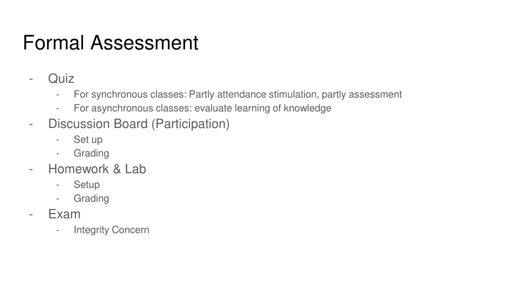 formal assessment 1
