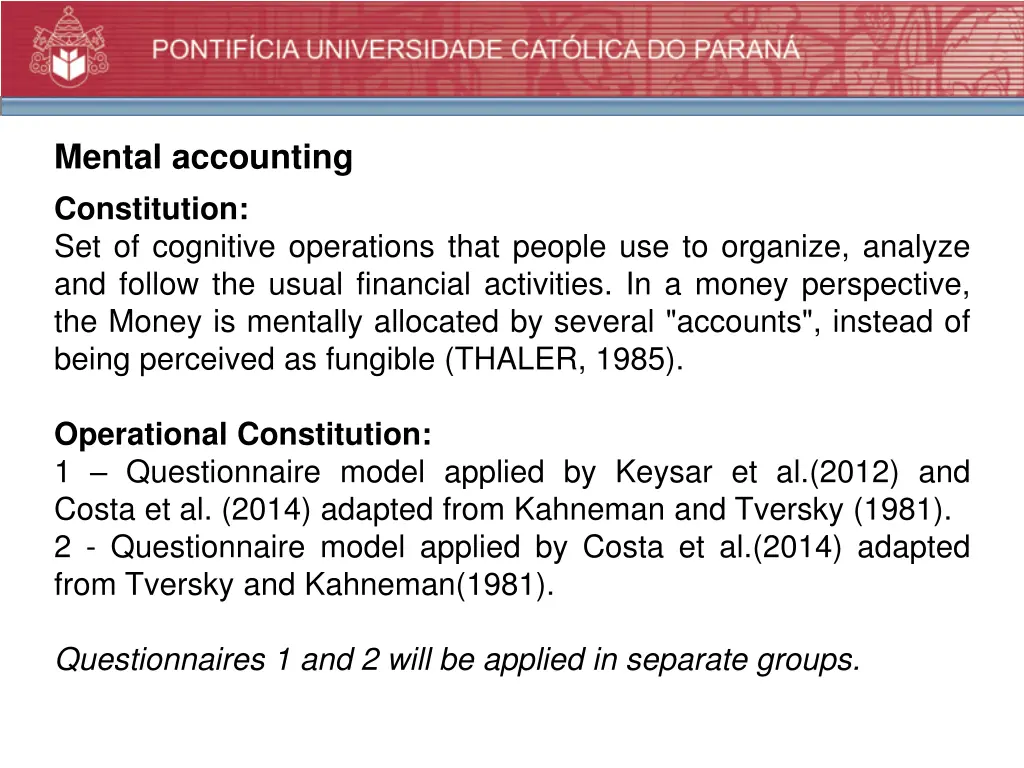 mental accounting constitution set of cognitive