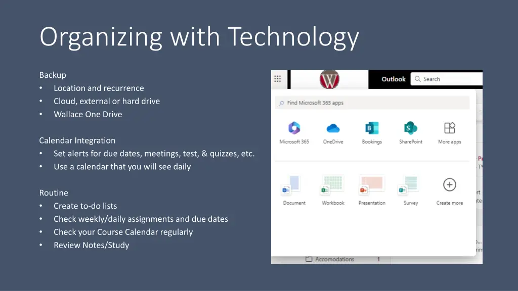 organizing with technology