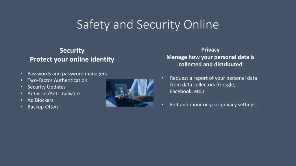 safety and security online