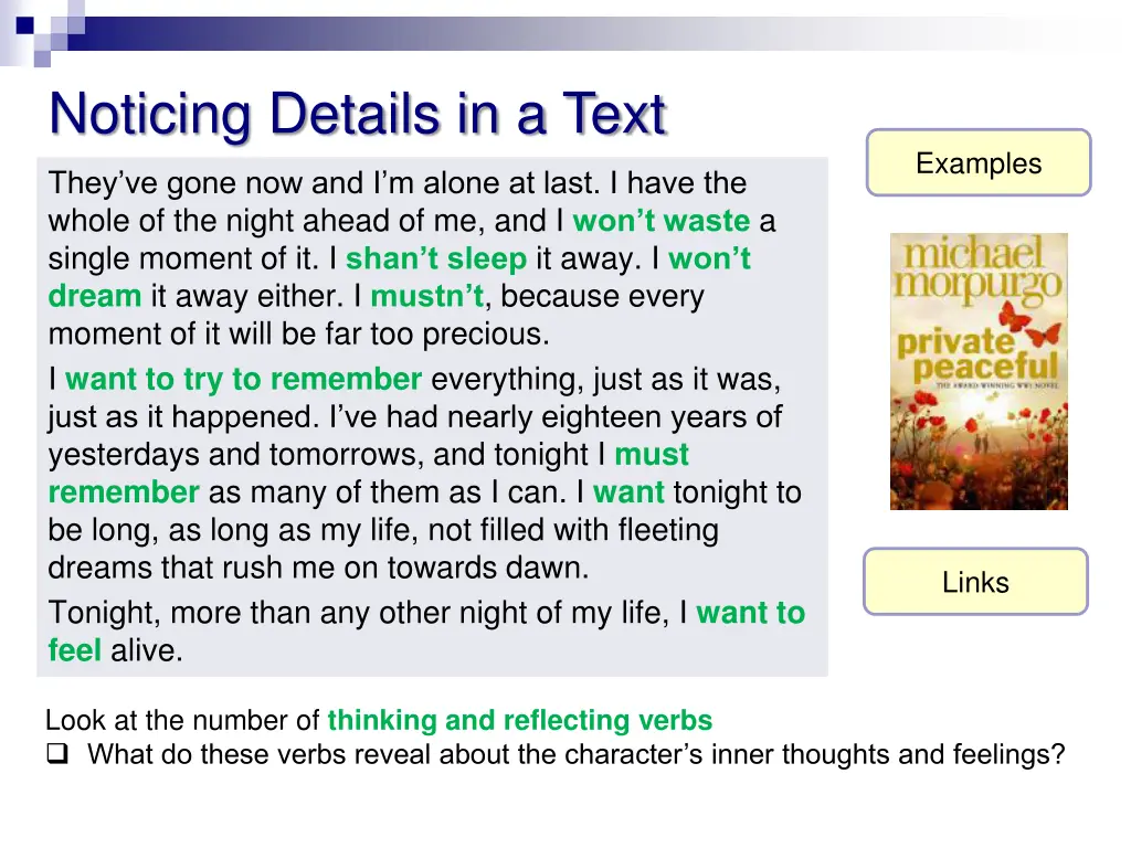 noticing details in a text 3