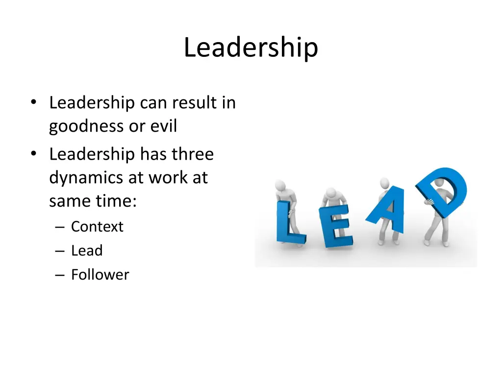 leadership