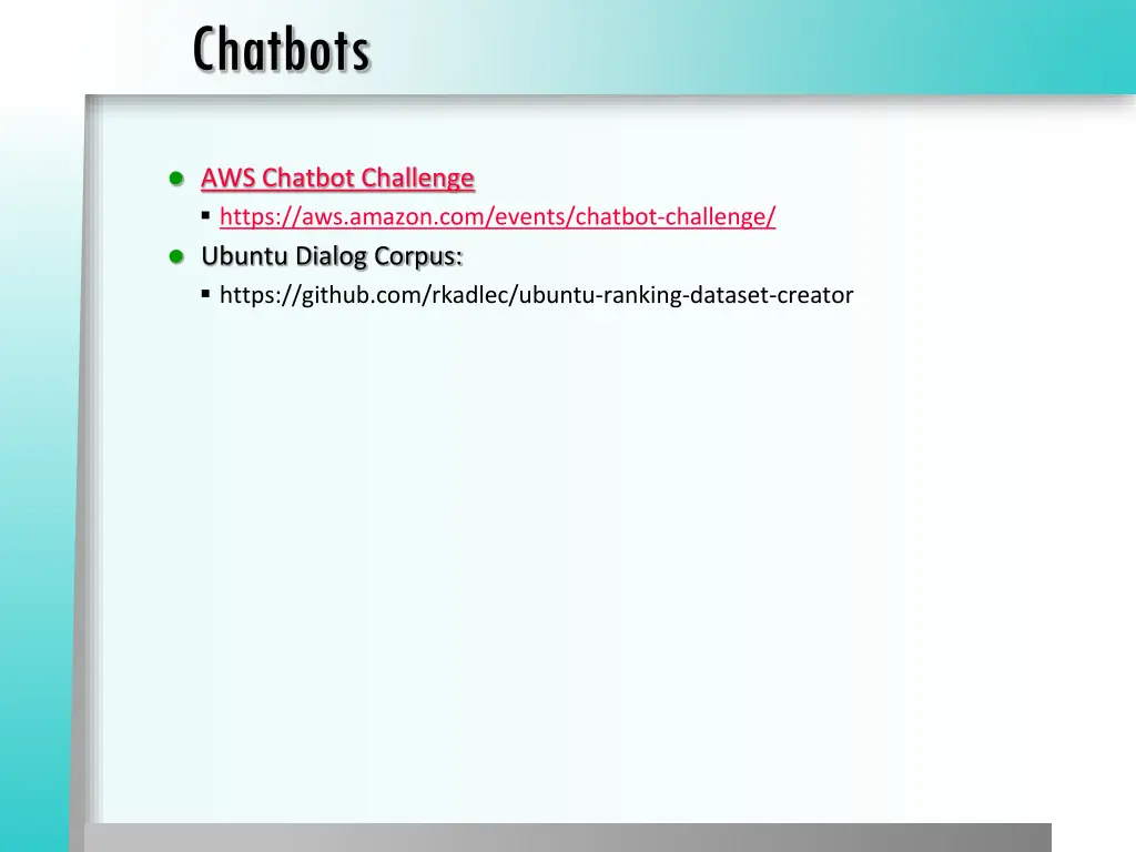 chatbots