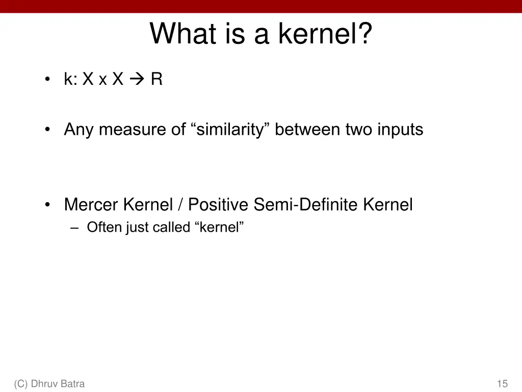 what is a kernel