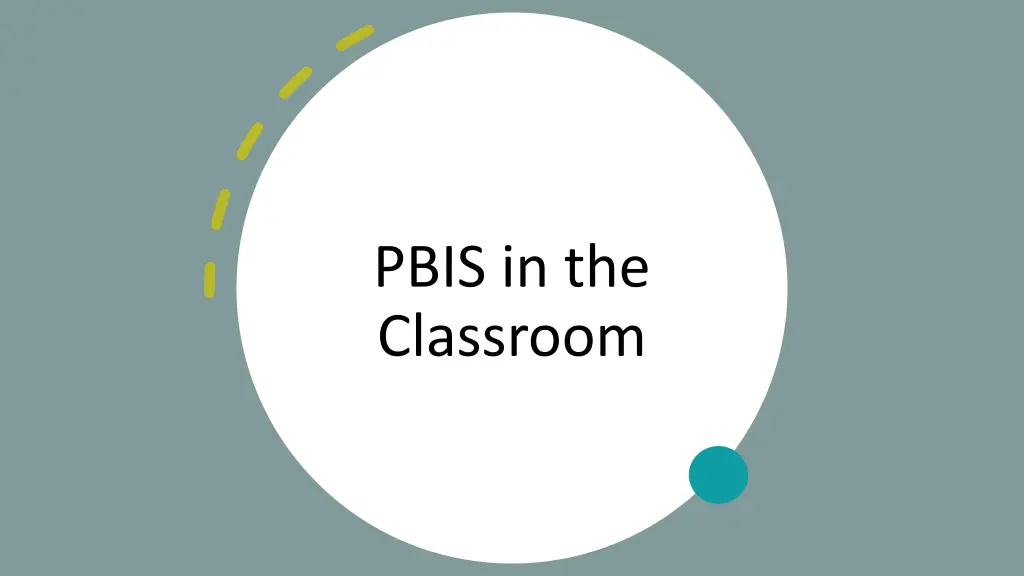 pbis in the classroom
