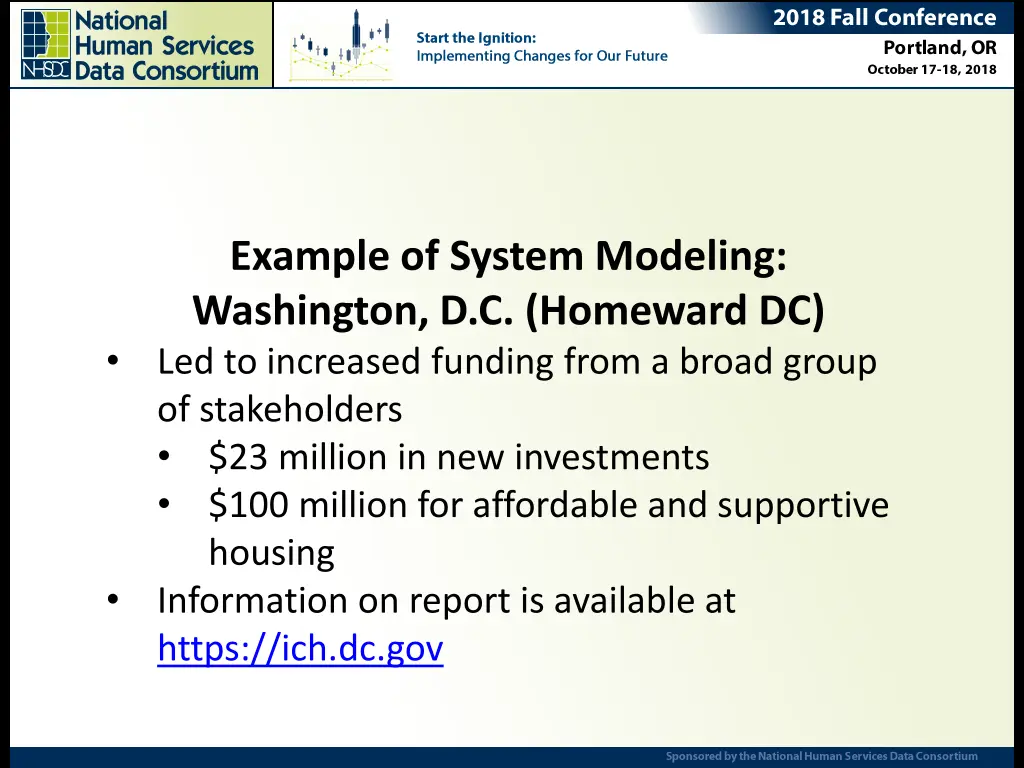example of system modeling washington
