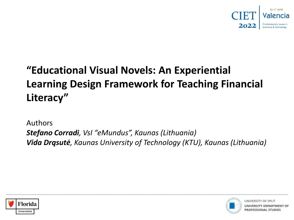 educational visual novels an experiential