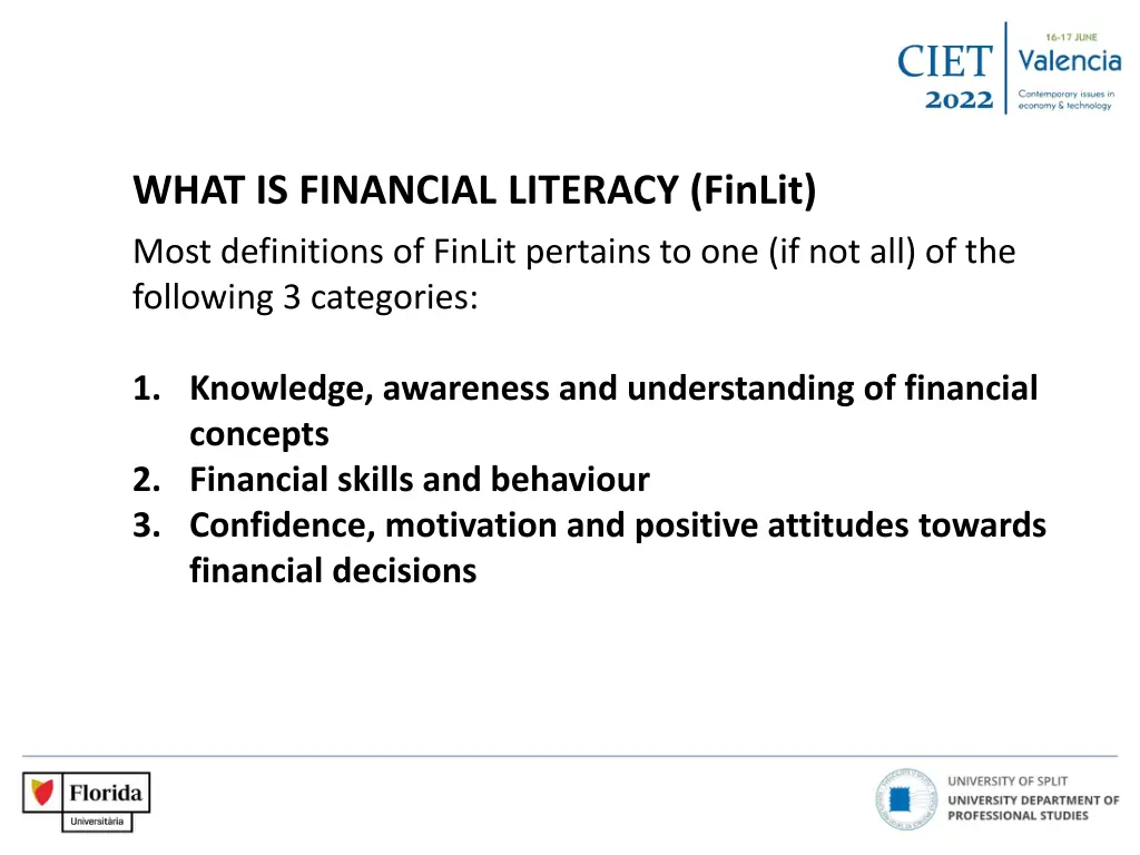 what is financial literacy finlit 1