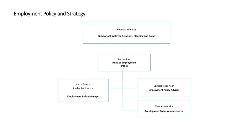 employment policy and strategy employment policy
