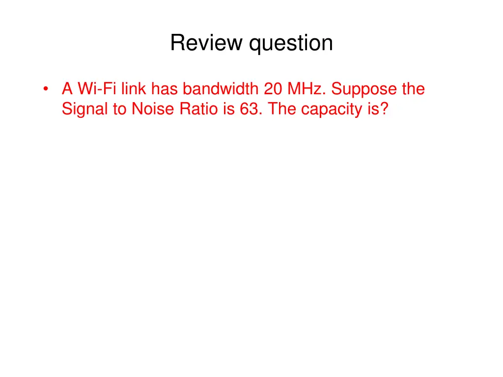 review question 6