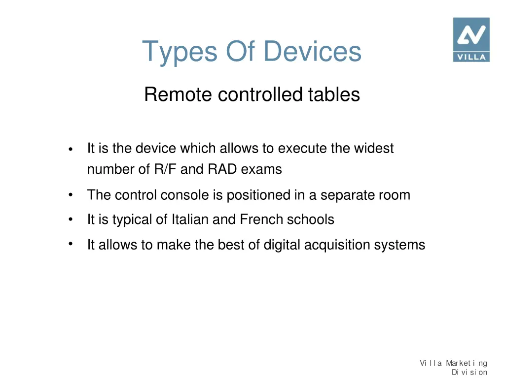 types of devices 1