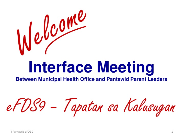 interface meeting between municipal health office