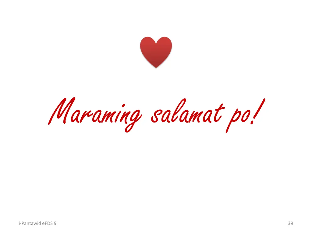 maraming salamat po