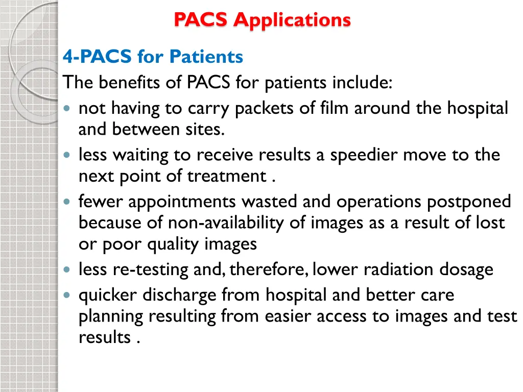 pacs applications 3