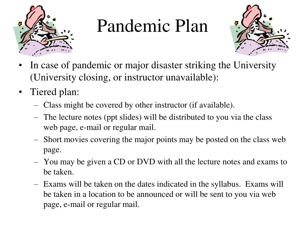 pandemic plan