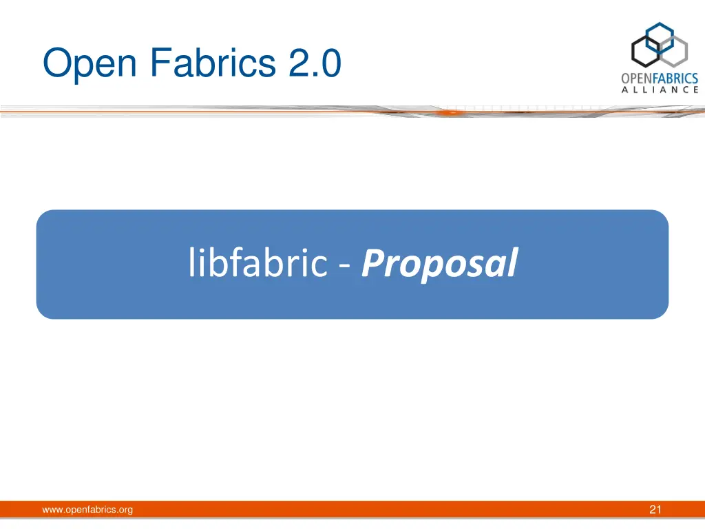 open fabrics 2 0