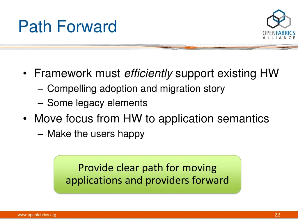 path forward