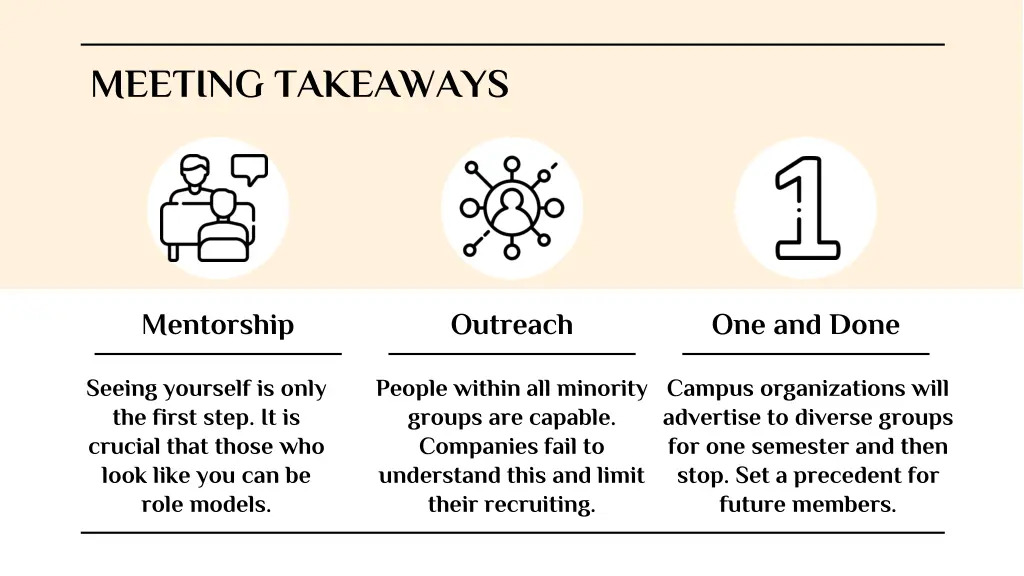 meeting takeaways