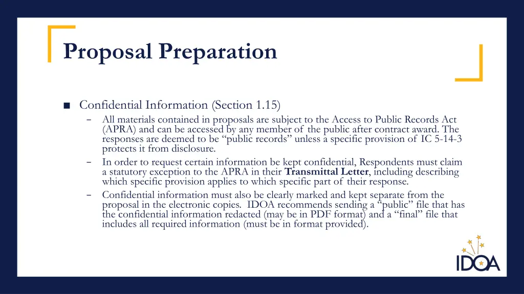 proposal preparation 2
