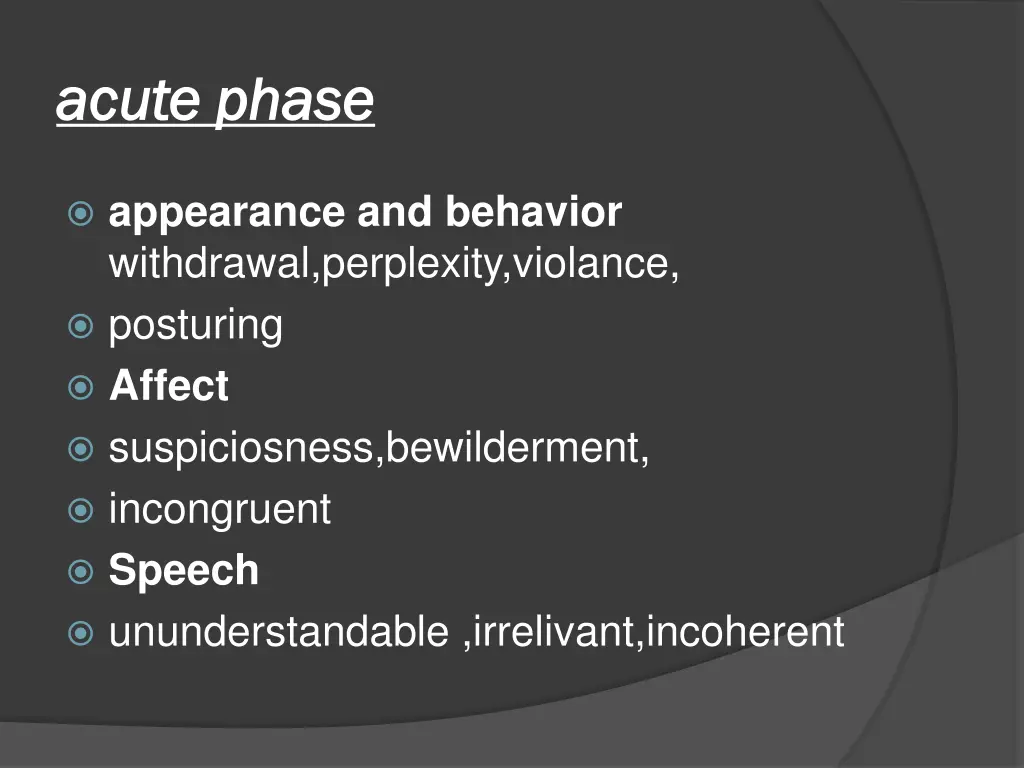 acute phase acute phase