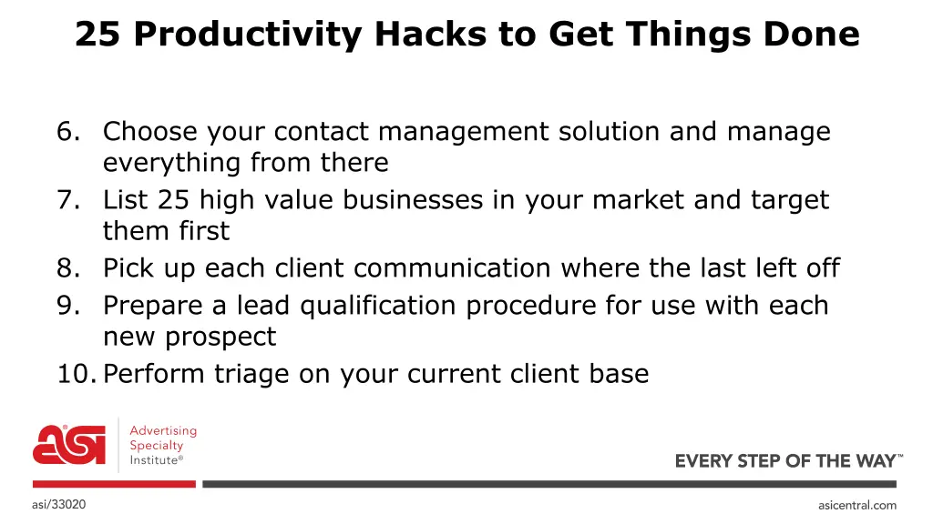 25 productivity hacks to get things done 1