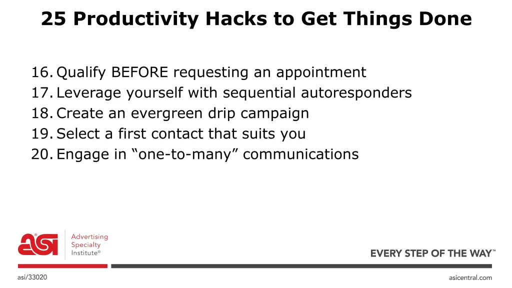 25 productivity hacks to get things done 3