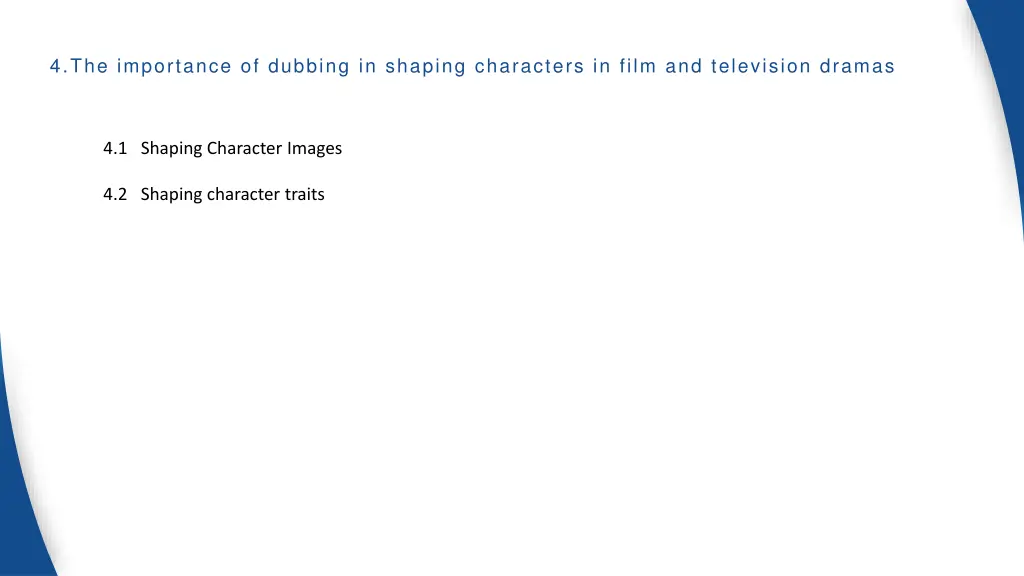 4 the importance of dubbing in shaping characters