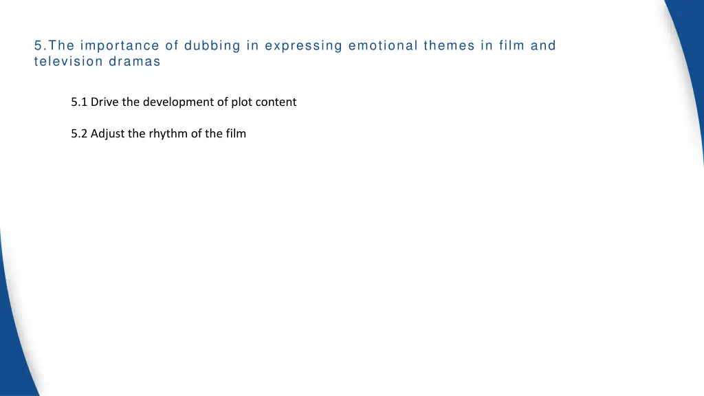 5 the importance of dubbing in expressing