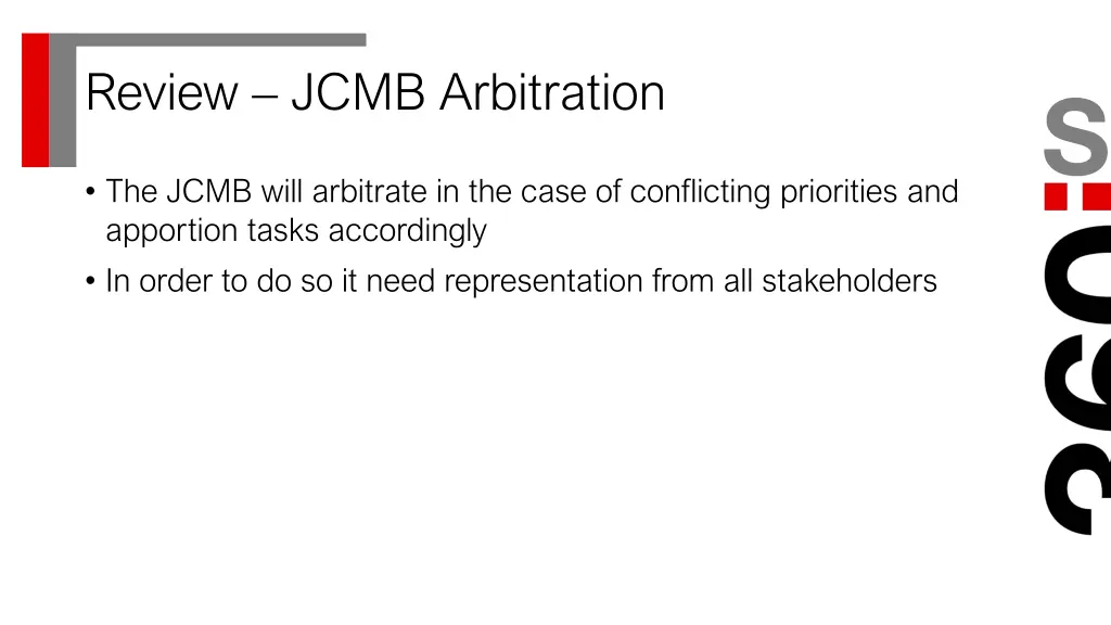 review jcmb arbitration