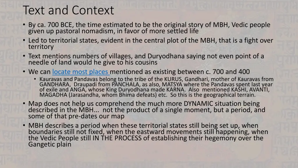 text and context by ca 700 bce the time estimated