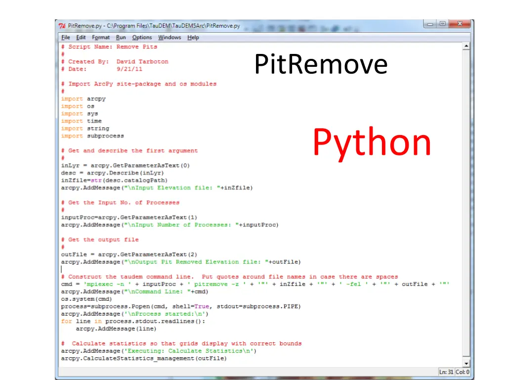pitremove