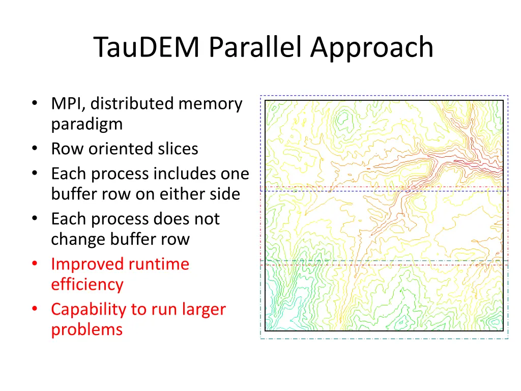 taudem parallel approach