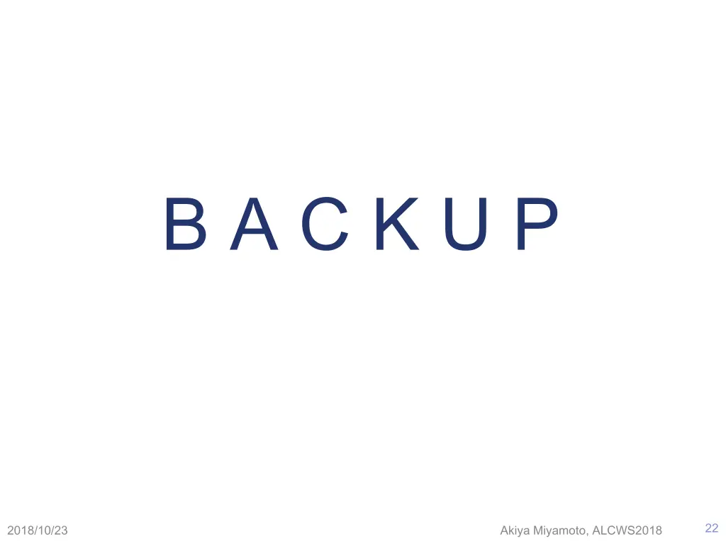 b a c k u p