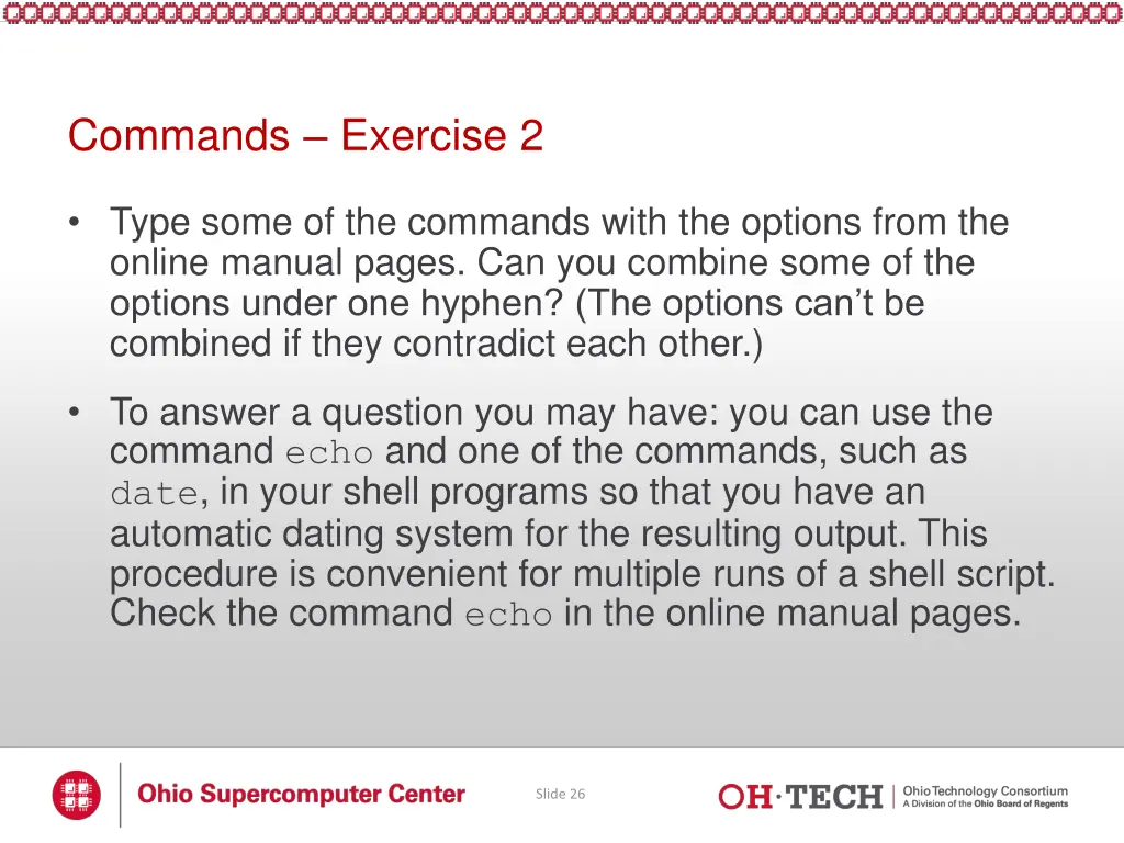commands exercise 2